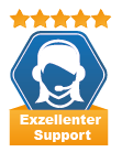 Siegel Exzellenter Support